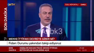 Turkish Foreign Minister: