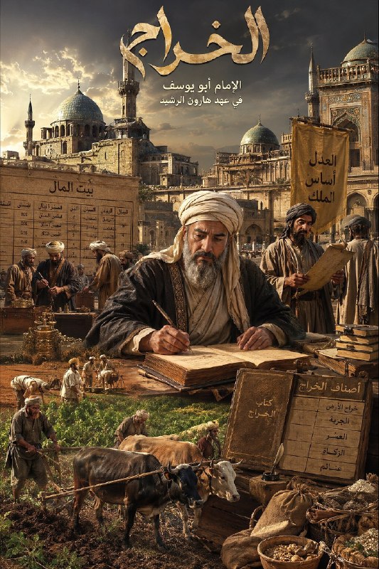 تاریخ و تمدن طلایی اسلام: #کتاب_الخراج اثر قاضی #ابویوسف: زمانی که فقه به قانون اداره کشور تبدیل شدیکی از بزرگترین دستاوردهای دوران عباسی، در زمان