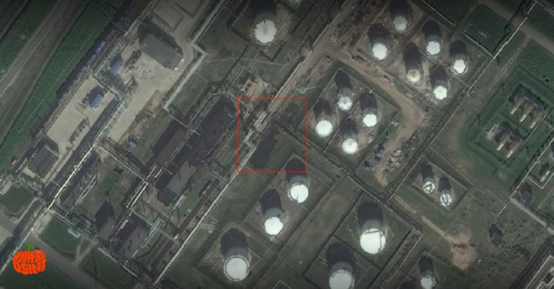 Satellite imagery by DniproOsint also shows at least two impacts near technological overpasses at Russia's Yaroslavl refinery following the August 28 attack.