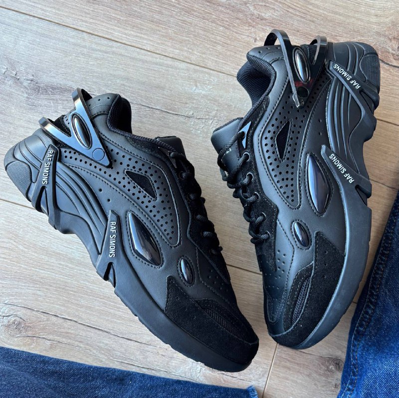Adidas Adidas x Raf Simons Cylon-21 Total Black 📦, фото 3