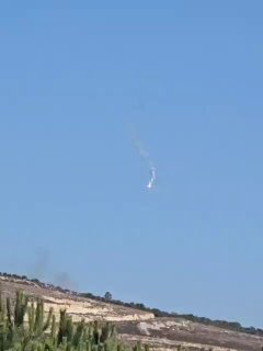 🏴שוב, פצצות התלקחות מעל היער של עלי אל-טאהיר