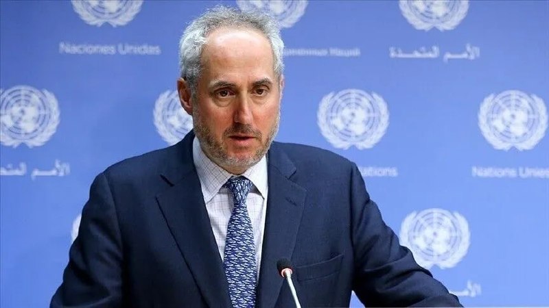 جهان تسنیم: سخنگوی سازمان ملل: از ایران و آمریکا‌ می‌خواهیم مذاکرات را به سرعت از سر گیرند 🔹استفان دوجاریک، سخنگوی سازمان ملل به خبر