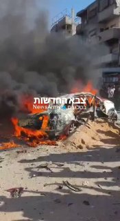 In Gaza it is reported that 2 were killed in the attack on the vehicle.