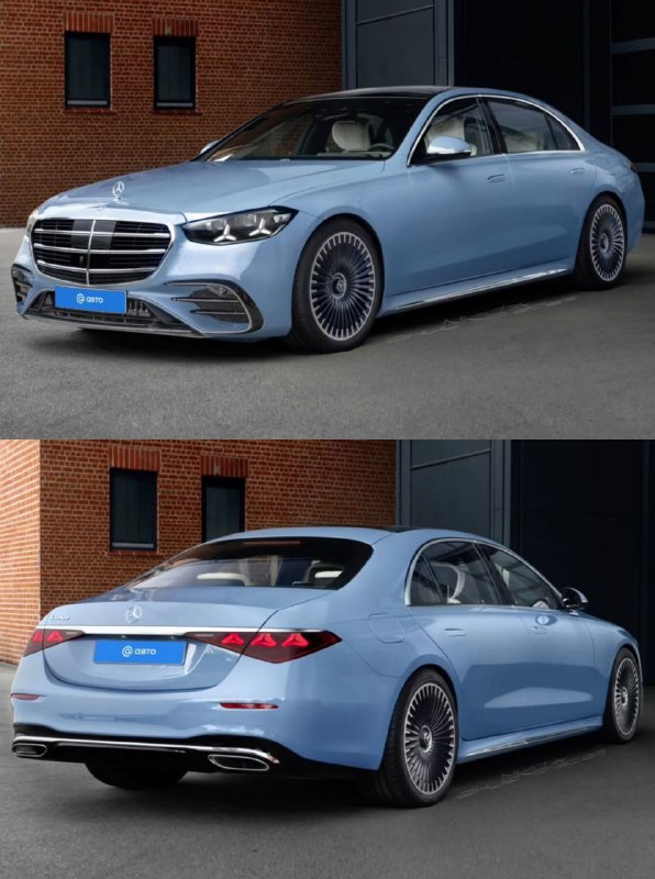 Render 2026 S-Class Facelift