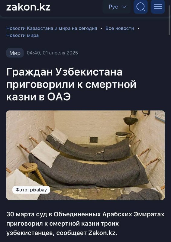 Отечественные националисты узнав, что там дали длительные сроки Узбекам вдруг захотели как в ОАЭ. фото