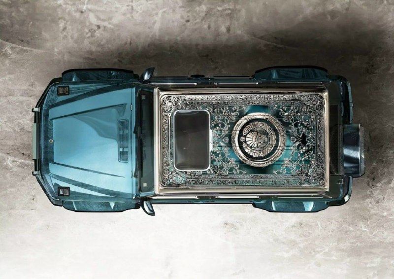 Показано три уникальных Mercedes-Benz G-класса 6