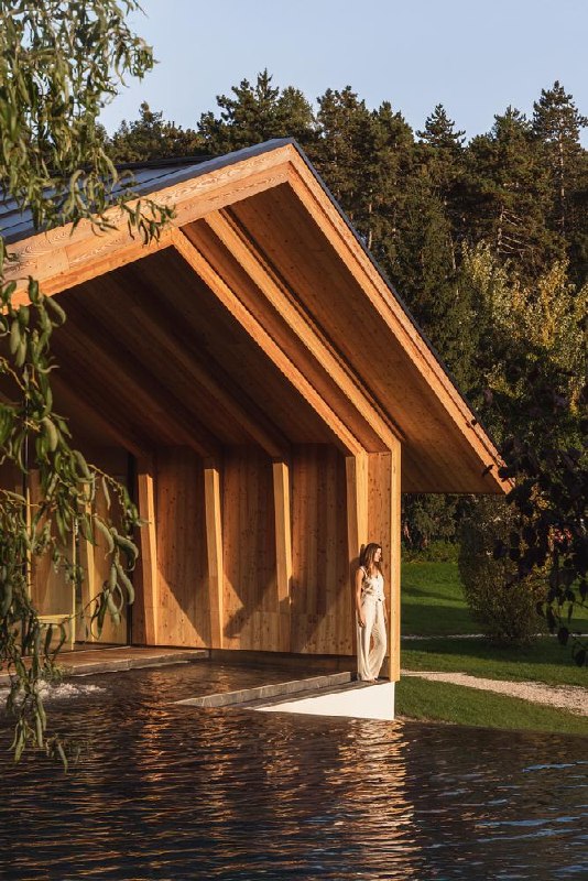 Pineta Nature Resort MICHELE SICHER ARCHITETTO COREDO, ITALY Area 240 m Year 2024 - изображение 9 - pineta, nature, resort