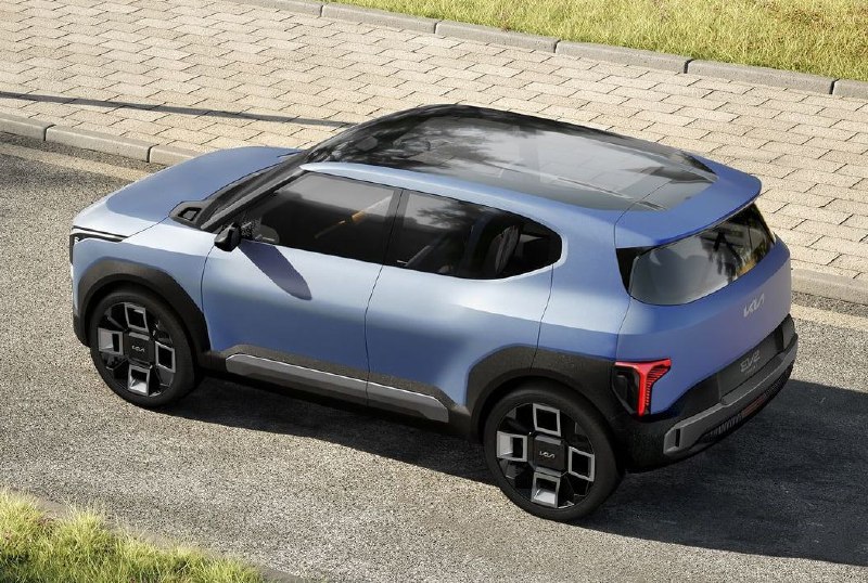 Компания Kia показала городской паркетник EV2 2