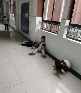 网友补充：山东济宁学生食物中毒事件事件发生后，走廊里随处可见被毒倒的学生。☸️TG推荐群组频道 💰看广告赚钱 🈲全网开车推荐✅USDT转账只需0.1trx