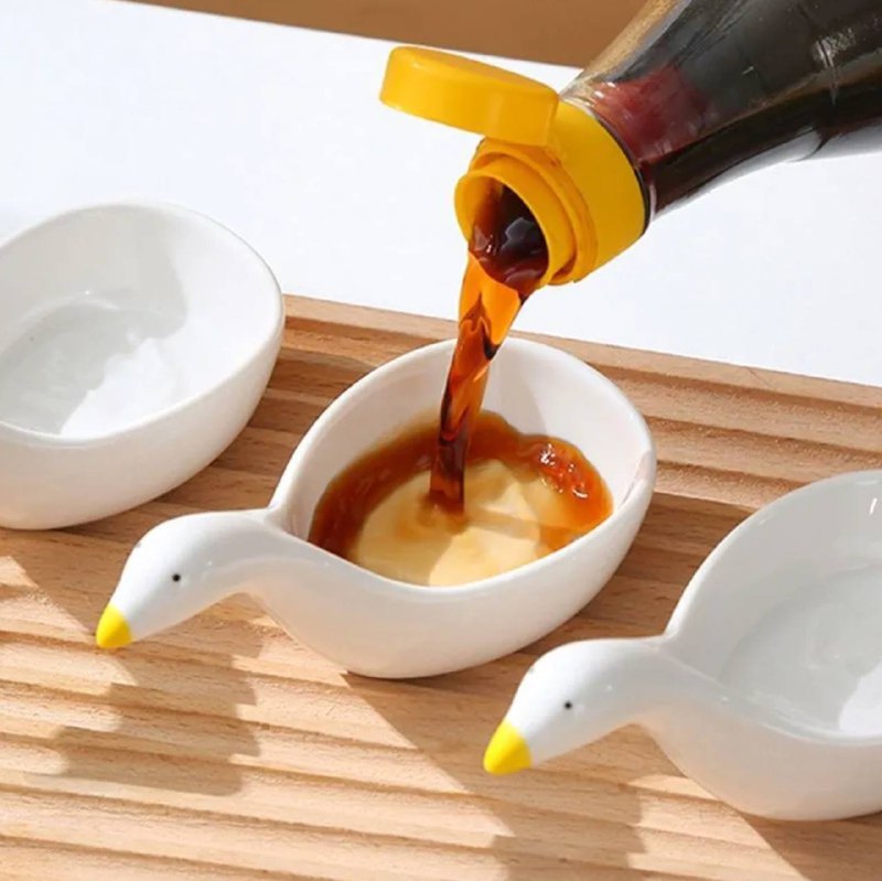 Соусник Лебедь станет акцентной деталью вашей сервировки. Он также пригодится вам для уксуса, небольших закусок и подачи практически любых приправ,... - изображение 1 - также, подачи, соусник