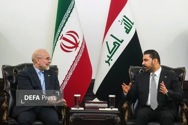 خبرگزاری دفاع مقدس: 💢قالیباف در دیدار نخست وزیر عراق: ایران و عراق امکان خلق فرصتهای بینظیر در کشورهای منطقه دارند 🔸محمدباقر قالیباف رئیس