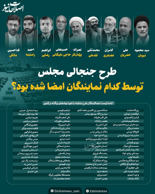 اصلاحات نیوز - رسانه: کرباسچی درباره مصوبه بحث‌برانگیز مجلس: 📢 نفوذ را با محدود کردن رسانه مهار نمی‌کنند 🗣 غلامحسین کرباسچی، درباره مصوبه مجلس