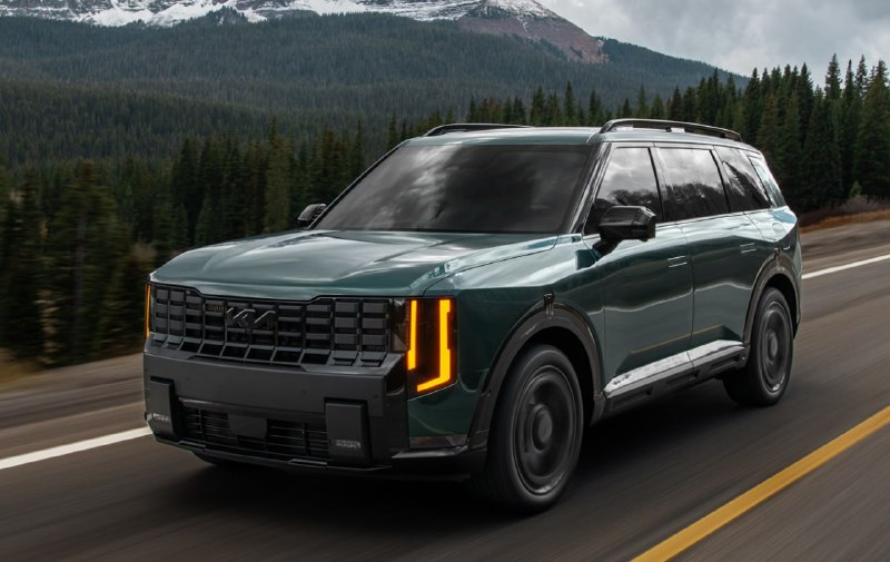Новый гибридный Kia Telluride вышел в США 5