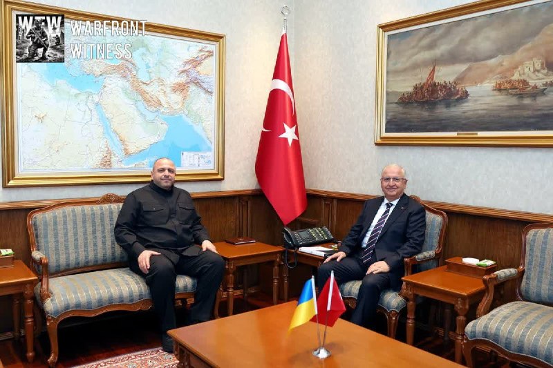 ️🇹🇷🇺🇦 שר ההגנה הטורקי, יאשר גולר, קיבל את ראש שירות הביון החוץ של אוקראינה רוסטם אומרוב באנקרה. לא נמסר…