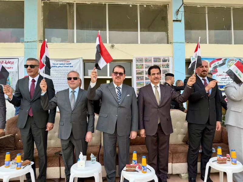 🔴في المهرجان الرياضي السنوي.. وزير التربية عبد الكريم عبطان الجبوري: