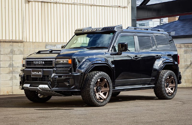 Land Cruiser Prado стал «чёрным бизоном»