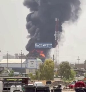 סצנות נוספות של השריפה בבית זיקוק בארביל