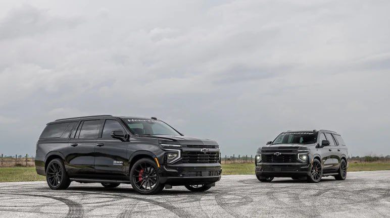 Техасское ателье Hennessey представило 620-сильные Chevrolet Tahoe и Suburban