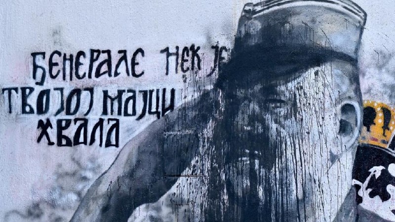 הגנרל הבוסני הסרבי לשעבר רטקו מלאדיץ' שהורשע ברצח עם מת