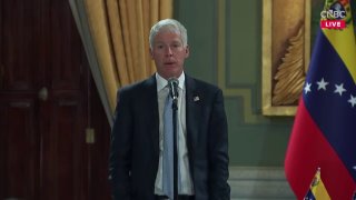 שר האנרגיה האמריקני כריס רייט בוונצואלה: