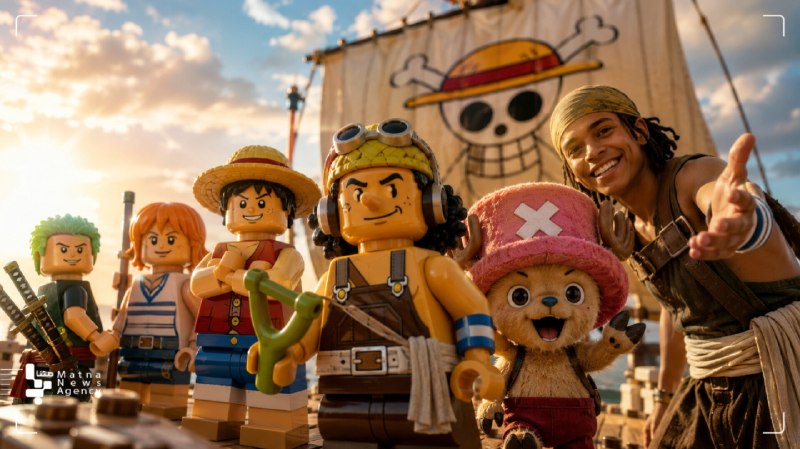 متنا: #اخبار_متنا | ستاره لایواکشن در تریلر Lego One Piece ظاهر شد◉ اوسوپ و چاپر در نسخه لگویی دوباره کنار هم قرار میگیرند.▸