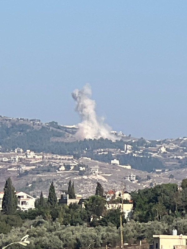 🚨הפצצה ישראלית בעיירה מרקבה