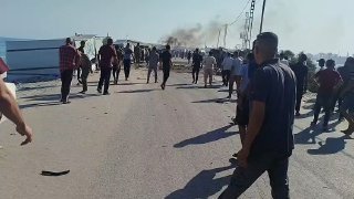 דחוף: נהרג ומספר בני אדם נפצעו כתוצאה מהפצצת מטוסי כיבוש שהטיסו רכב במוואסי חאן יונס