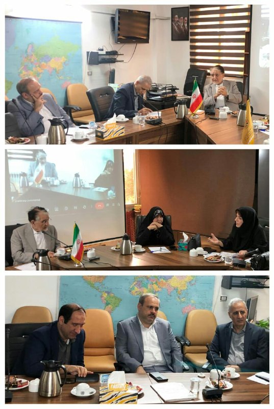 اتاق بازرگانی ایران و عراق: جلسه مورخ ۱۴۰۵/۰۵/۲۵ هیأت مدیره اتاق مشترک بازرگانی ایران و عراق بصورت حضوری و آنلاین