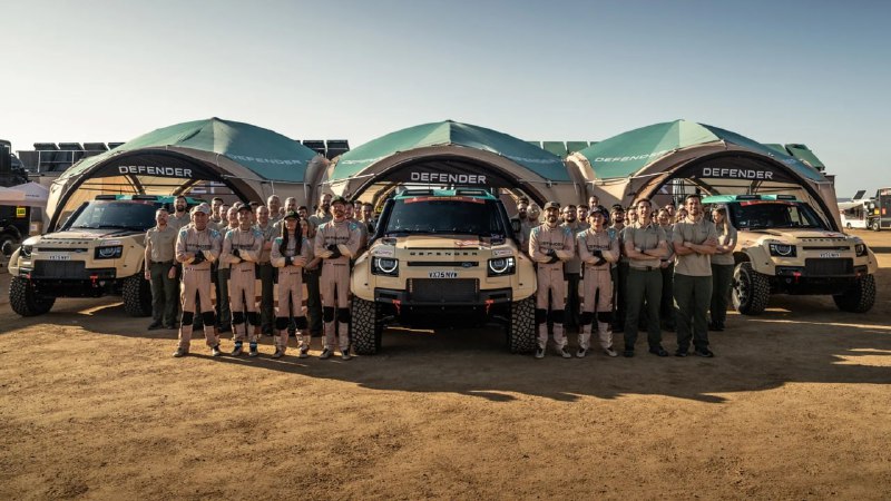 Defender доминирует на старте «Дакара-2026» 6