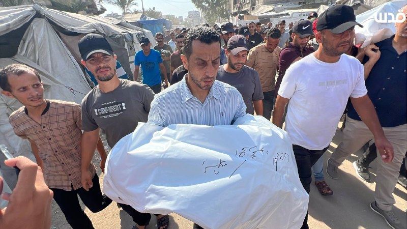 אב, אמא וילדם... פרידה והלוויה למשפחה בת שלושה חברים שנהרגה על ידי הכיבוש בטבח חדש בפשיטה שכיוונה את חאן יו…