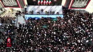 🎥 כרגע; הלווייתו של מנהיג המהפכה המעונה ונפגעי משפחתו בידי האבלים במסגד ירושלים בג'מקראן. 16.4.1405