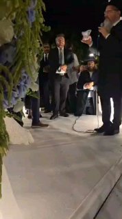 באמת הניצחון המוחלט: שורד השבי סשה טרופנוב שובר כוס מתחת לחופה יחד עם שורדת השבי ספיר כהן