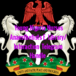 NIGERIA Progressive NURSE ANAESTHETISTS E-LIBRARY/interactions forum Telegram Group Link
