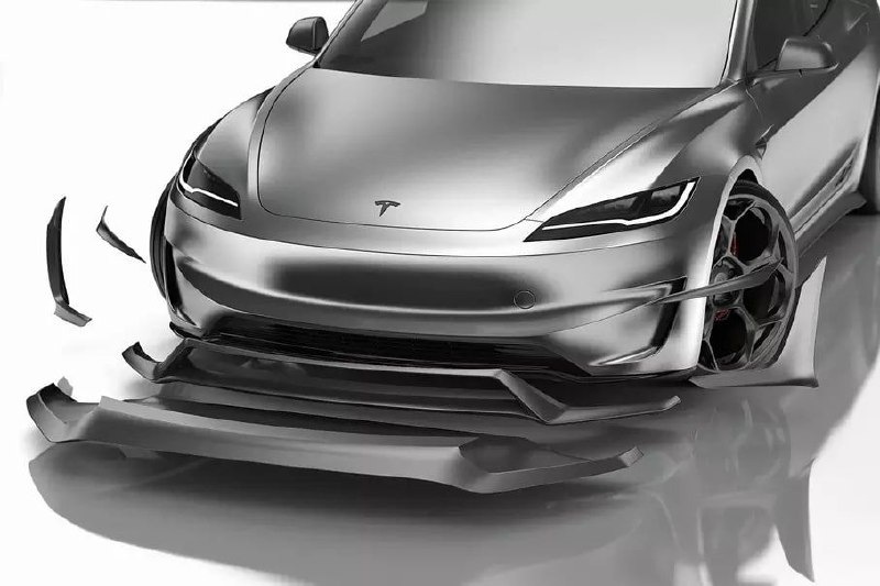 Обновлённая Tesla Model 3 Performance получила первый тюнинг 4