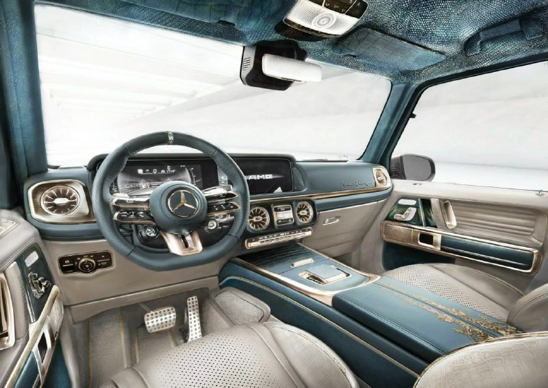 Показано три уникальных Mercedes-Benz G-класса 7