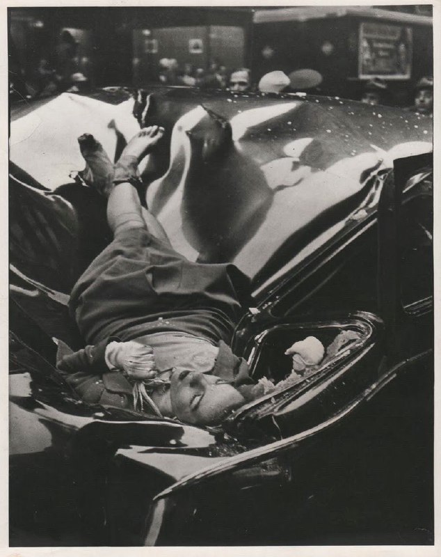 جهان قدیم: این عکس به زیباترین خودکشی معروفهتصویر مربوط به Evelyn McHale بیست و سه ساله هست که سال ۱۹۴۷ خودش رو از طبقه ۸۶ ساختمان 