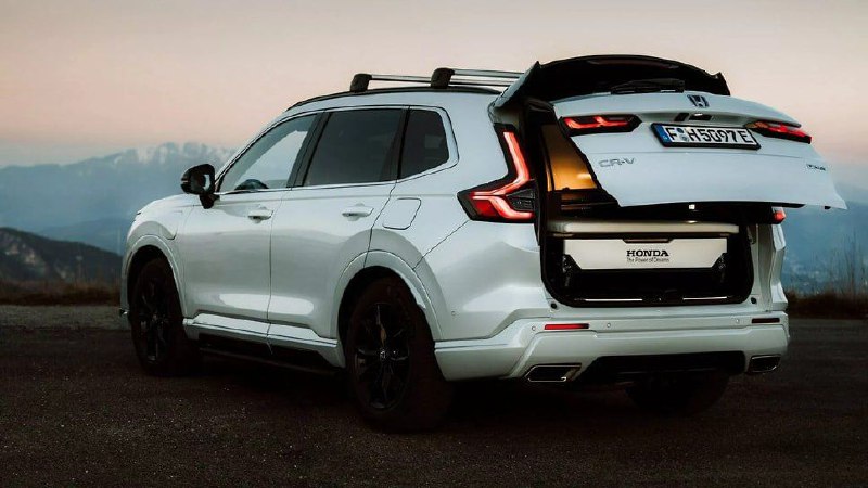 К 30-летию Honda CR-V, кроссовер переоборудовали в кемпер