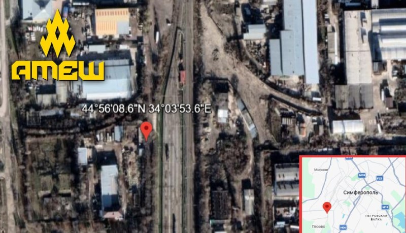 Партизани руху «Атеш» виявили приховане розміщення паливних цистерн у промзоні Сімферополя в окупованому Криму
