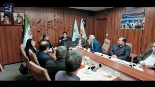 סרטון של גולמרזה גודרזי, ראש המרכז הסטטיסטי האיראני, בטקס החתימה על מזכר שיתוף הפעולה בין הארגון המנהלי והת…