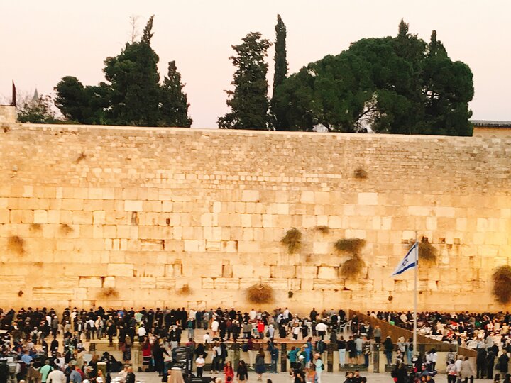 誤打誤撞參與了哭牆的一場盛會