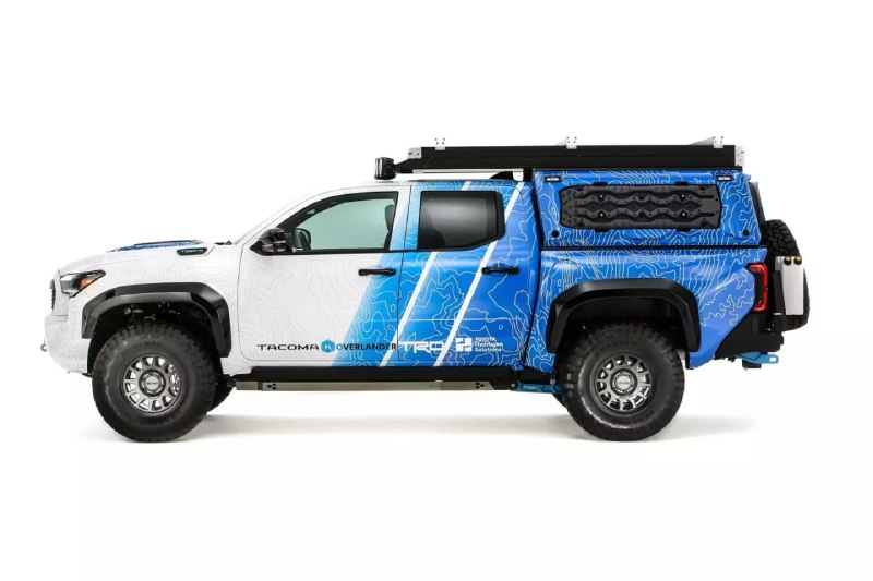 Toyota построила водородный Tacoma на 547 л.с. 2
