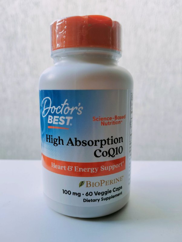 Коэнзим Q10 – 100 мг, 60 веганских капсул