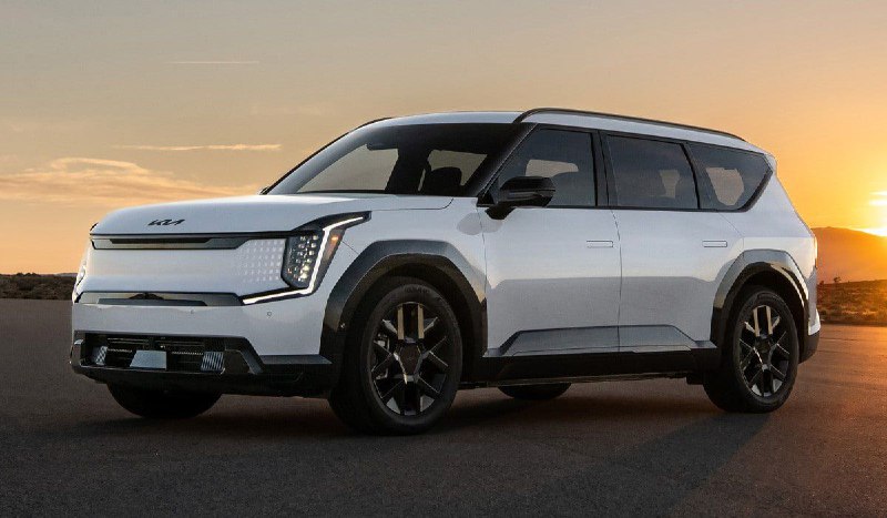 Кроссовер Kia EV9 получил спецверсию Nightfall Edition