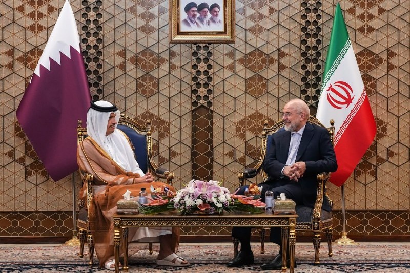 باشگاه خبرنگاران جوان: رایزنی وزیر خارجه قطر و قالیباف پیرامون فراهم کردن شرایط مناسب جهت ازسرگیری گفتگوها 🔹وزیر خارجه قطر در دیداری با رئیس مج
