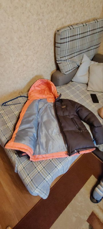 Описание: куртка тёплая, одета 1 раз. оказалась мала. размер 46 цена: 1500 руб. 📲 tg: екатерина 📞🇷🇺з... - фотография - 1