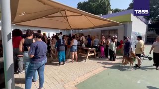 ישראל רשמה את אחוז ההצבעה הגבוה ביותר מאז 1981, 16.6% נכון לשעה 10:00 בבוקר שעון מקומי (8:00 בבוקר). GMT)…