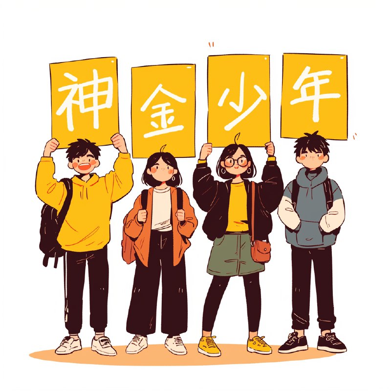 Midjourney 举牌小能手中文版来啦！纯 Midjourney 生成，无任何修改