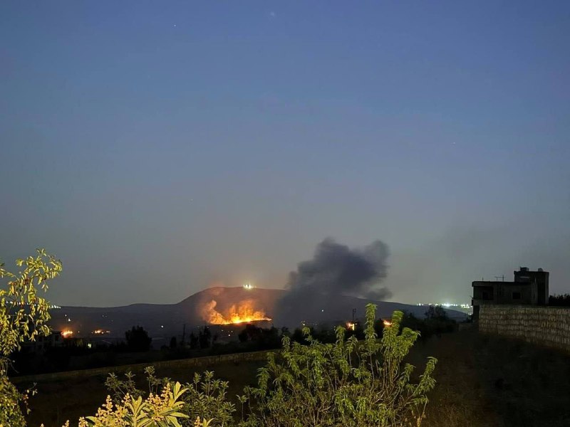 - 🇮🇱/🇱🇧 Israeli attack on the outskirts of the town of Berashit, south of Lebanon.