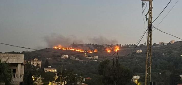 🚨🚨צה"ל שרף שמורת טבע בבראשית