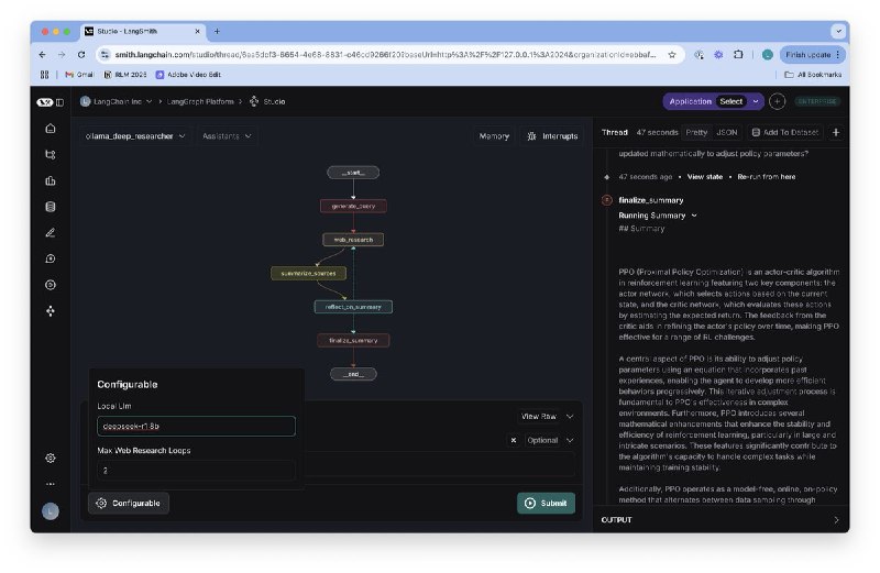 DeepSeek R1 + 深度研究 + Ollama 新玩法：下载Ollama Deep Researcher，在本机装好 R1 